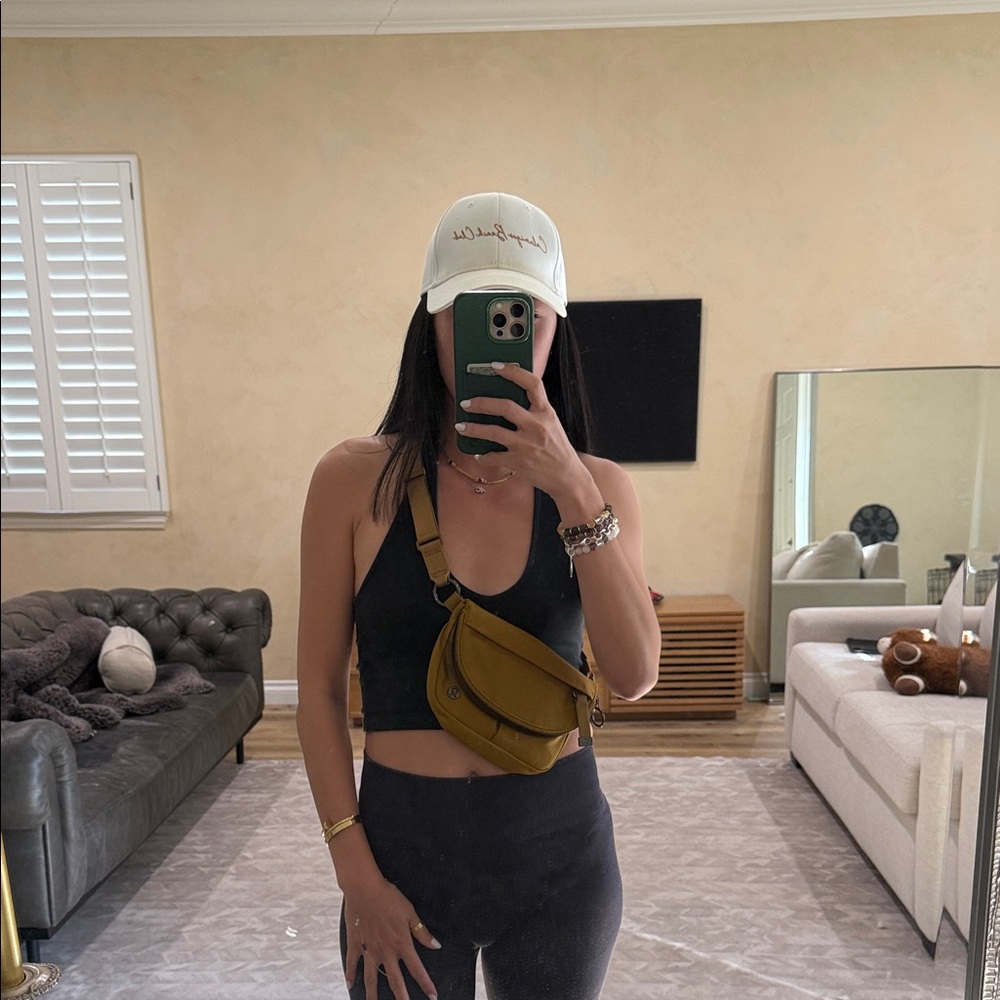 Lemon Yellow Lululemon Bag